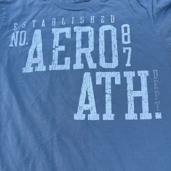 Aéropostale Men's Gray Graphic Tee - Size Large - Picture 2 of 5
